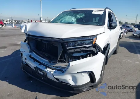 2025 Honda Pilot Sport из США, поврежденный, VIN 5FNYG2H3XSB001489